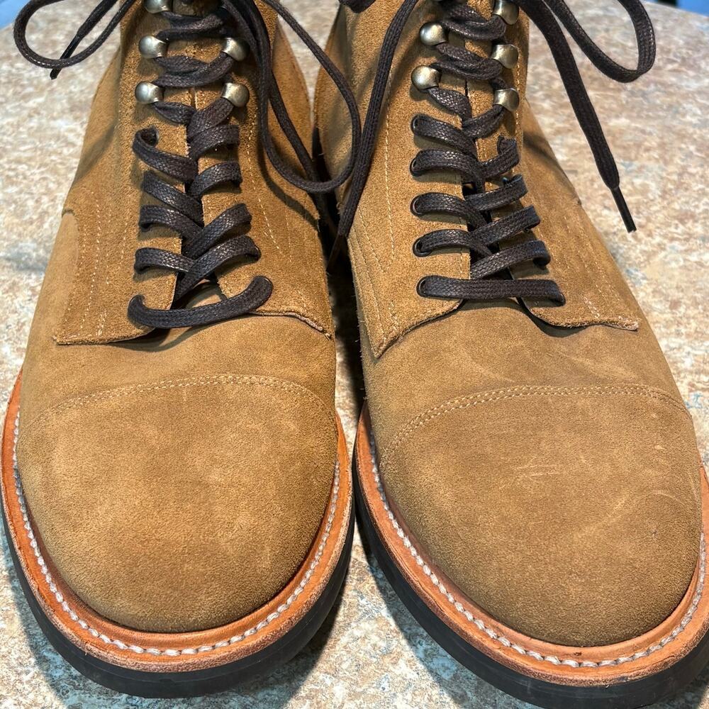 Rhode Men's Huckberry Portland Mojave Suede Vibram Sole Leather Shoes Size 13M - Picture 3 of 14